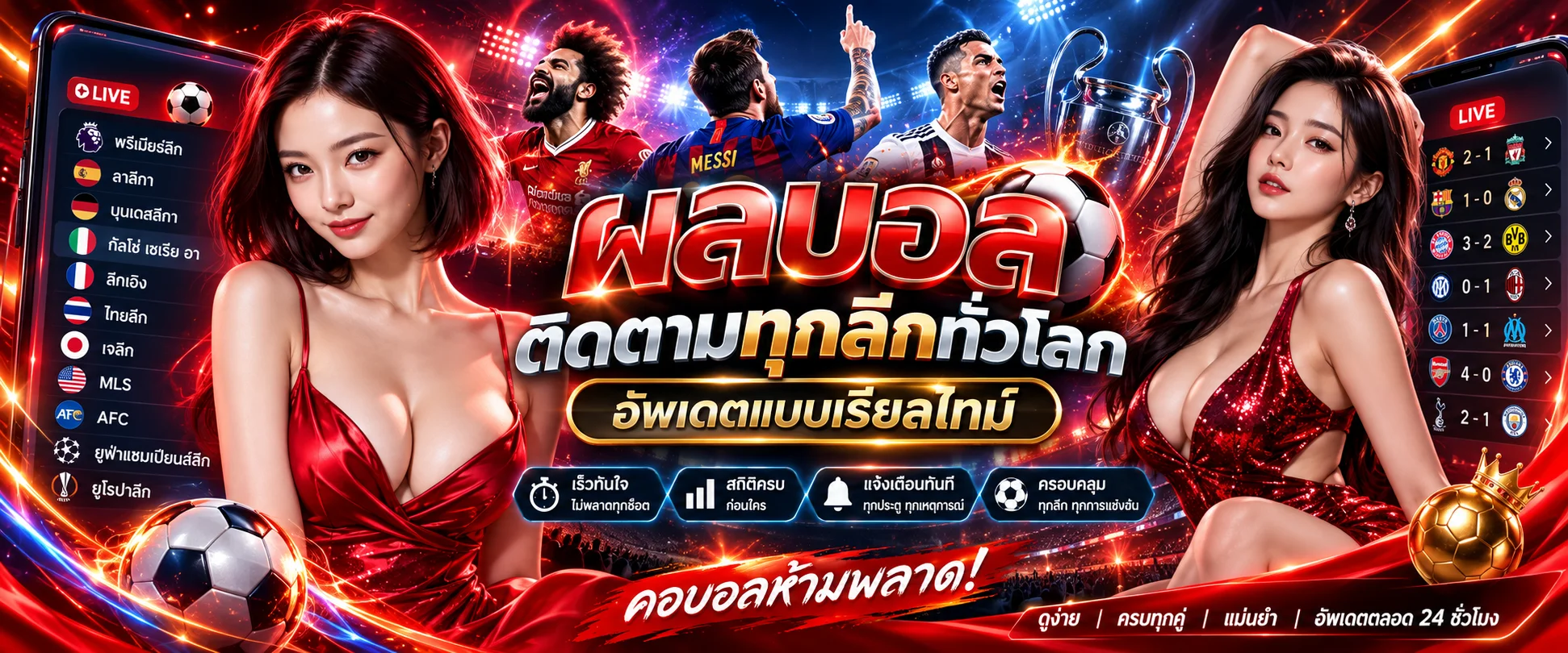 หน้าผลบอลสดเรียลไทม์ พร้อมราคาน้ำแทงบอลออนไลน์ที่ Winseek