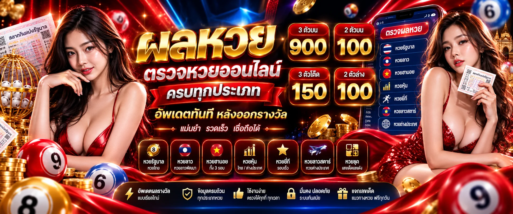 รวมผลหวยทุกประเภท หวยรัฐบาล หวยลาว หวยฮานอย หวยยี่กี ที่ Winseek